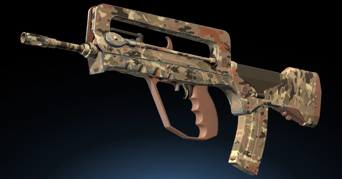 FAMAS | CaliCamo skin in CS2
