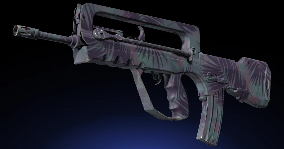 FAMAS | Sundown skin in CS2