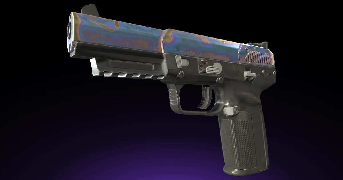 Five-SeveN | Heat Treated skin in CS2