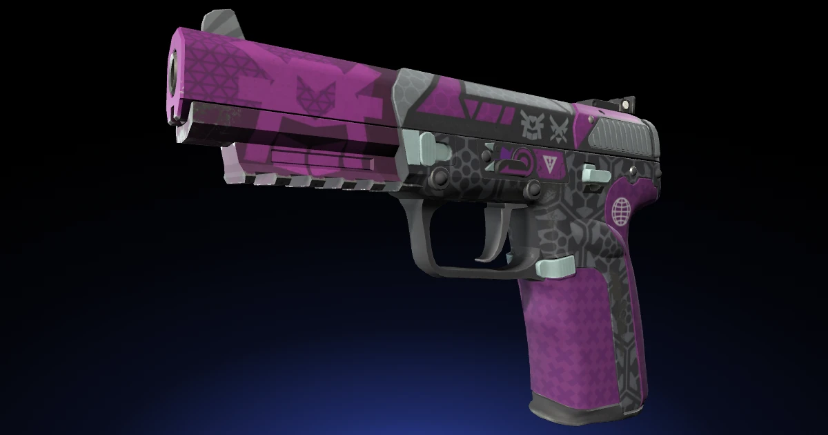 Five-SeveN | Violent Daimyo skin in CS2