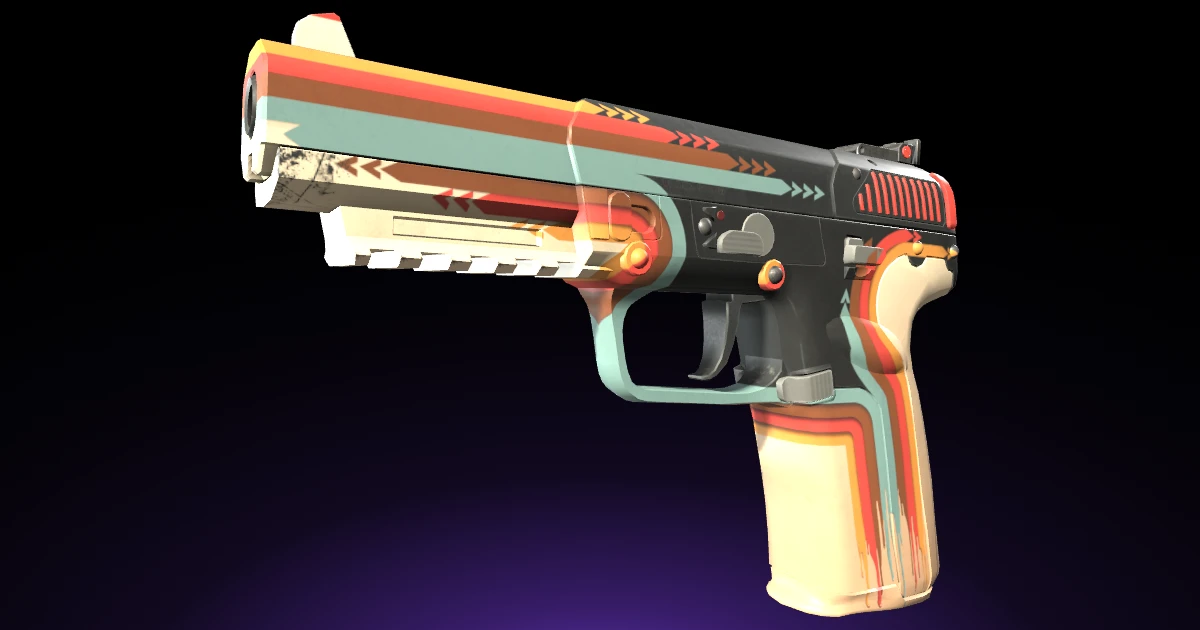 Five-SeveN | Retrobution skin in CS2
