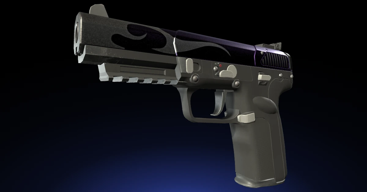 Five-SeveN | Flame Test skin in CS2