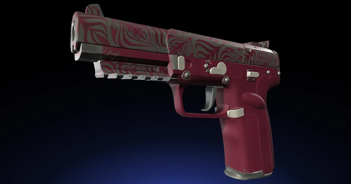 Five-SeveN | Crimson Blossom skin in CS2