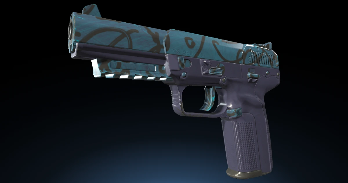 Five-SeveN | Midnight Paintover skin in CS2