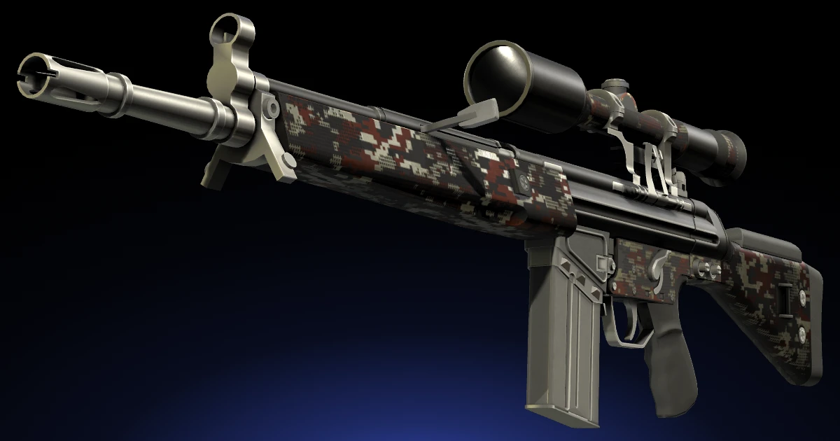 G3SG1 | Digital Mesh skin in CS2