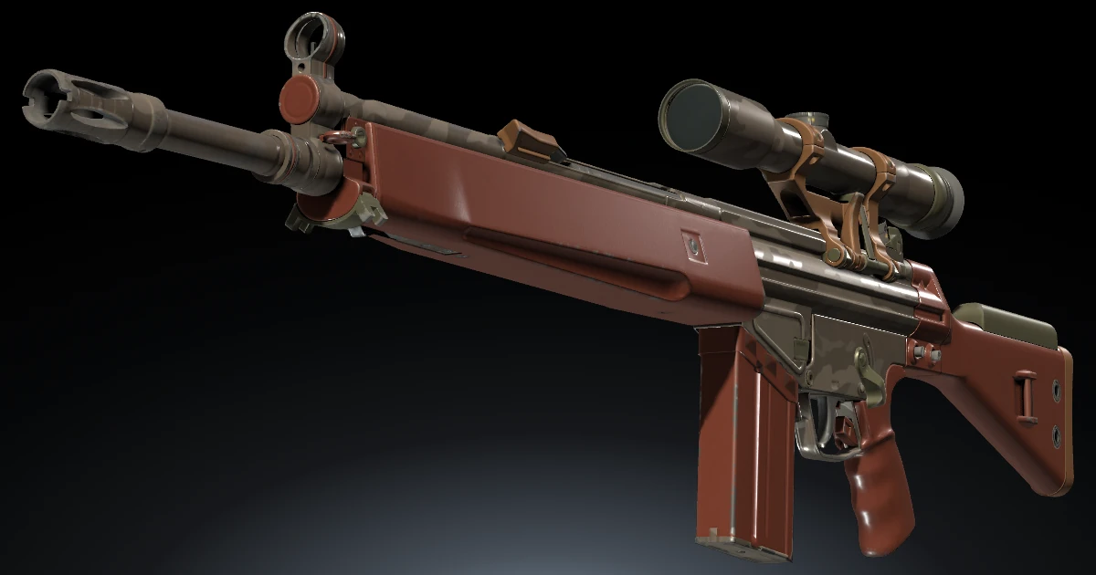 G3SG1 | Red Jasper skin in CS2