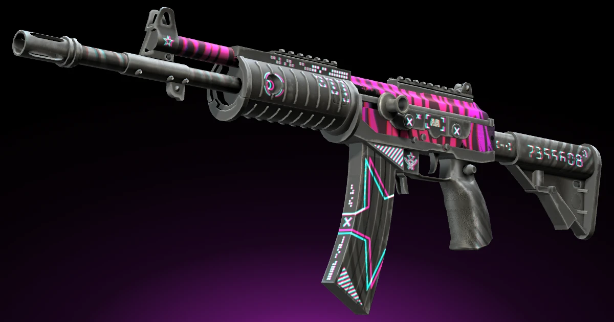 Galil AR | Chromatic Aberration skin in CS2