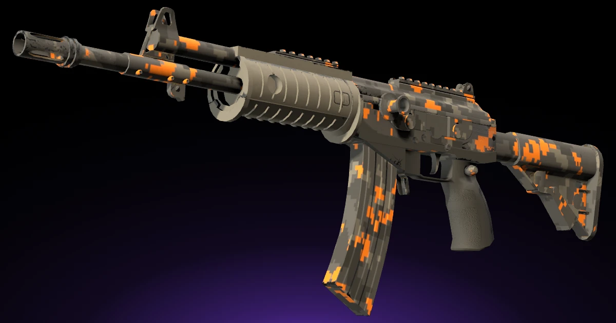 Galil AR | Orange DDPAT skin in CS2