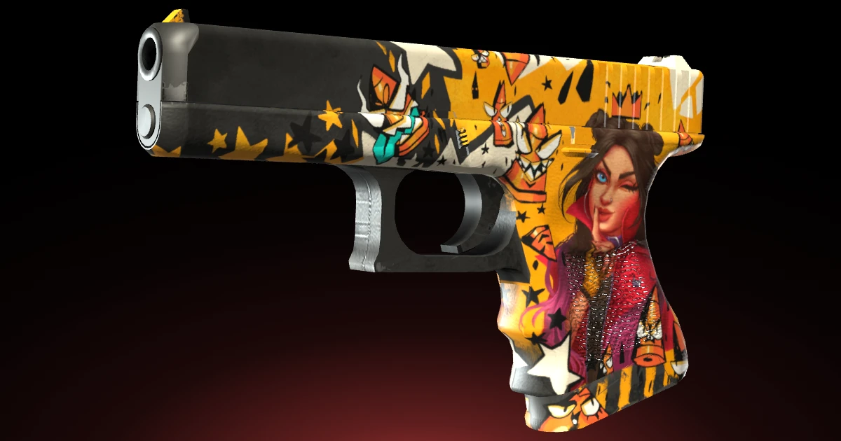 Glock-18 | Bullet Queen skin in CS2