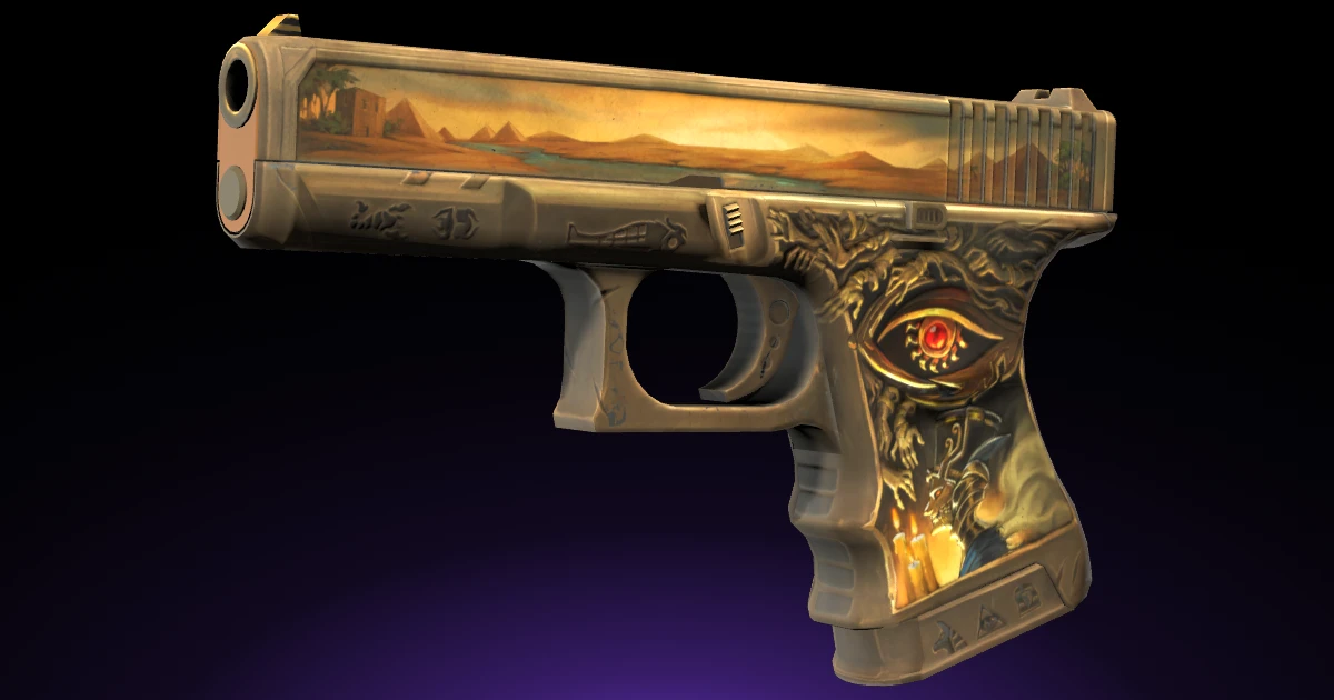 Glock-18 | Ramese's Reach skin in CS2