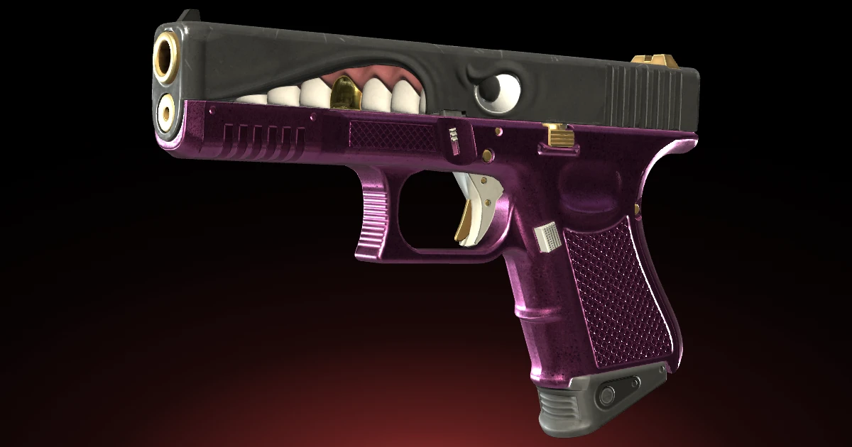 Glock-18 | Gold Toof skin in CS2