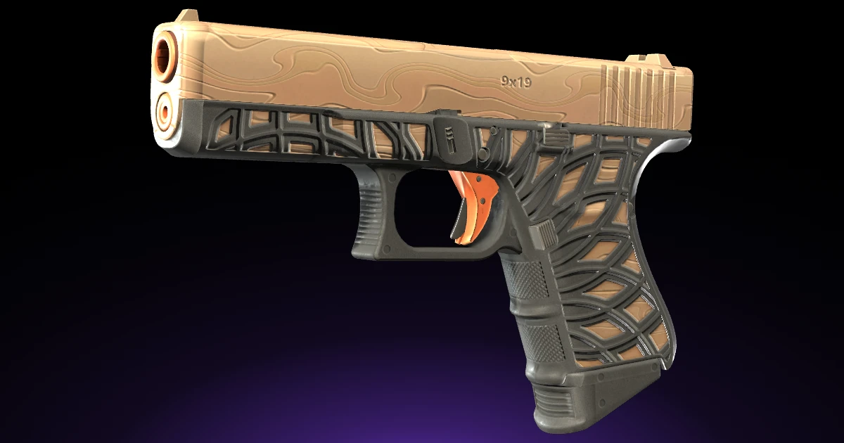 Glock-18 | Ifrit Lattice skin in CS2
