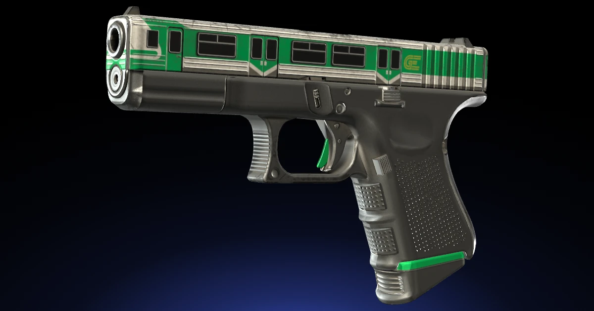 Glock-18 | Green Line skin in CS2