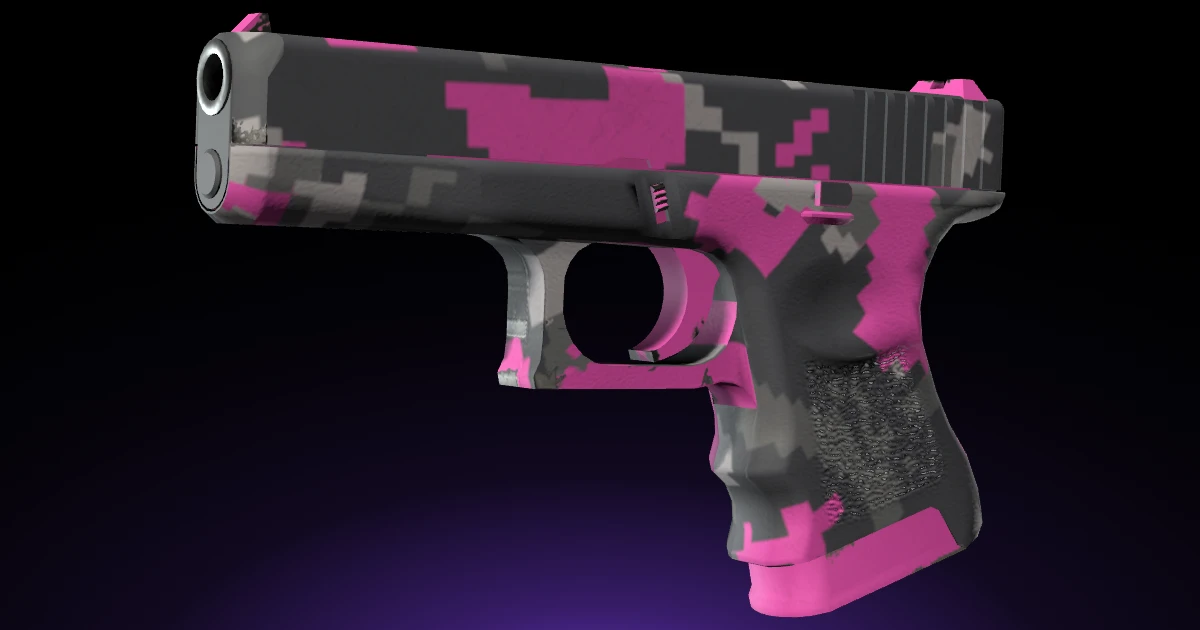 Glock-18 | Pink DDPAT skin in CS2