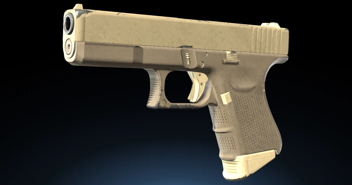 Glock-18 | Sand Dune skin in CS2