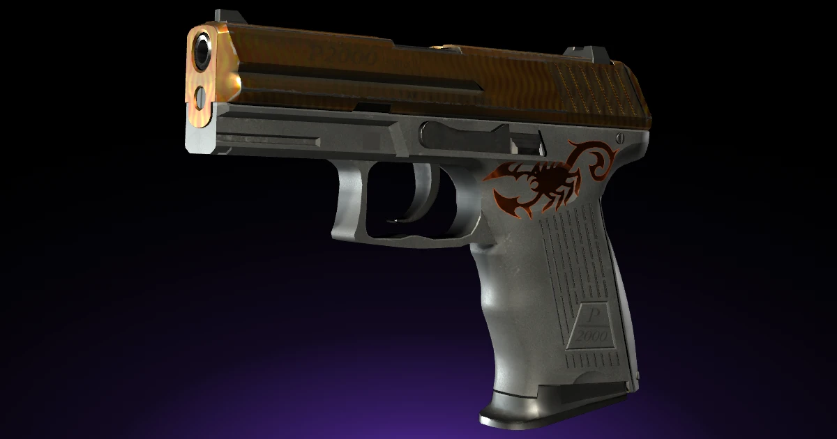 P2000 | Scorpion skin in CS2