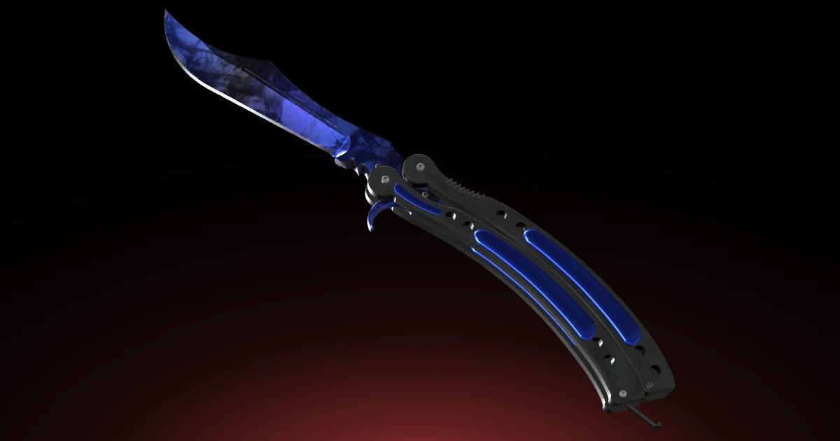 Butterfly Knife | Doppler skin in CS2