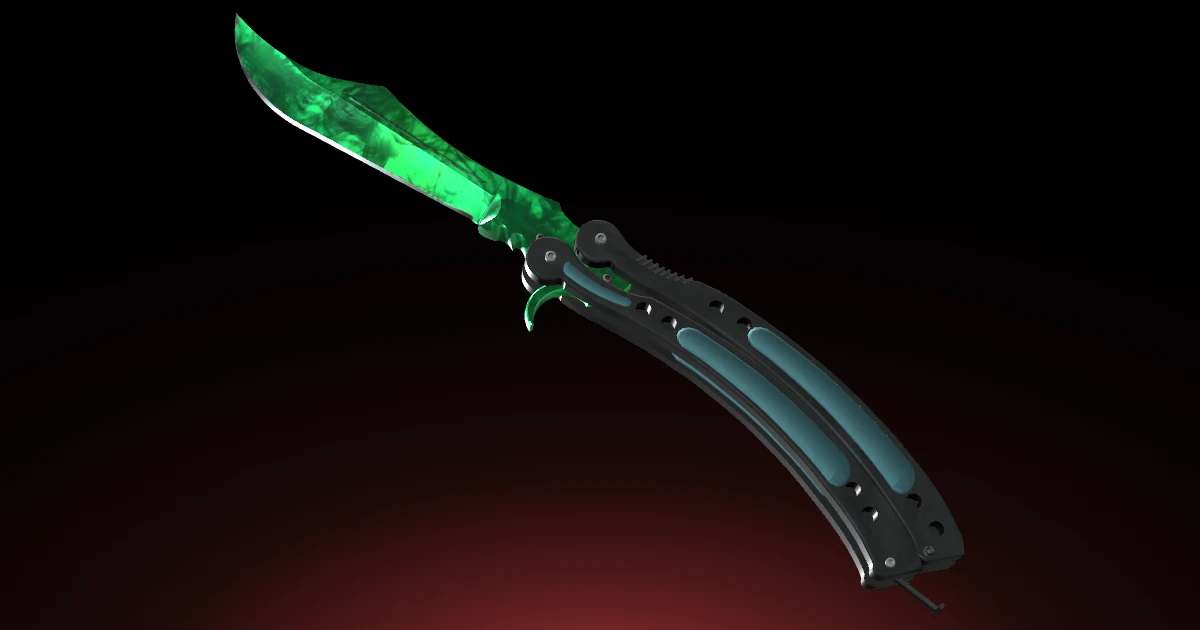 Butterfly Knife | Gamma Doppler skin in CS2