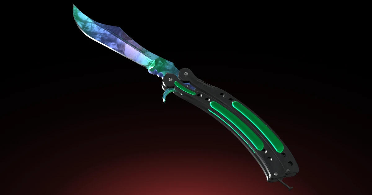 Butterfly Knife | Gamma Doppler skin in CS2