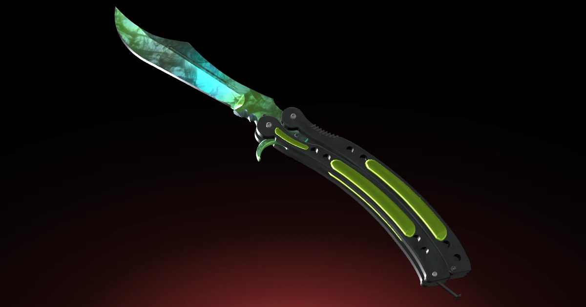 Butterfly Knife | Gamma Doppler skin in CS2