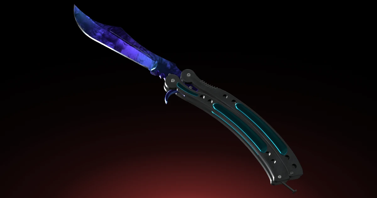 Butterfly Knife | Doppler skin in CS2
