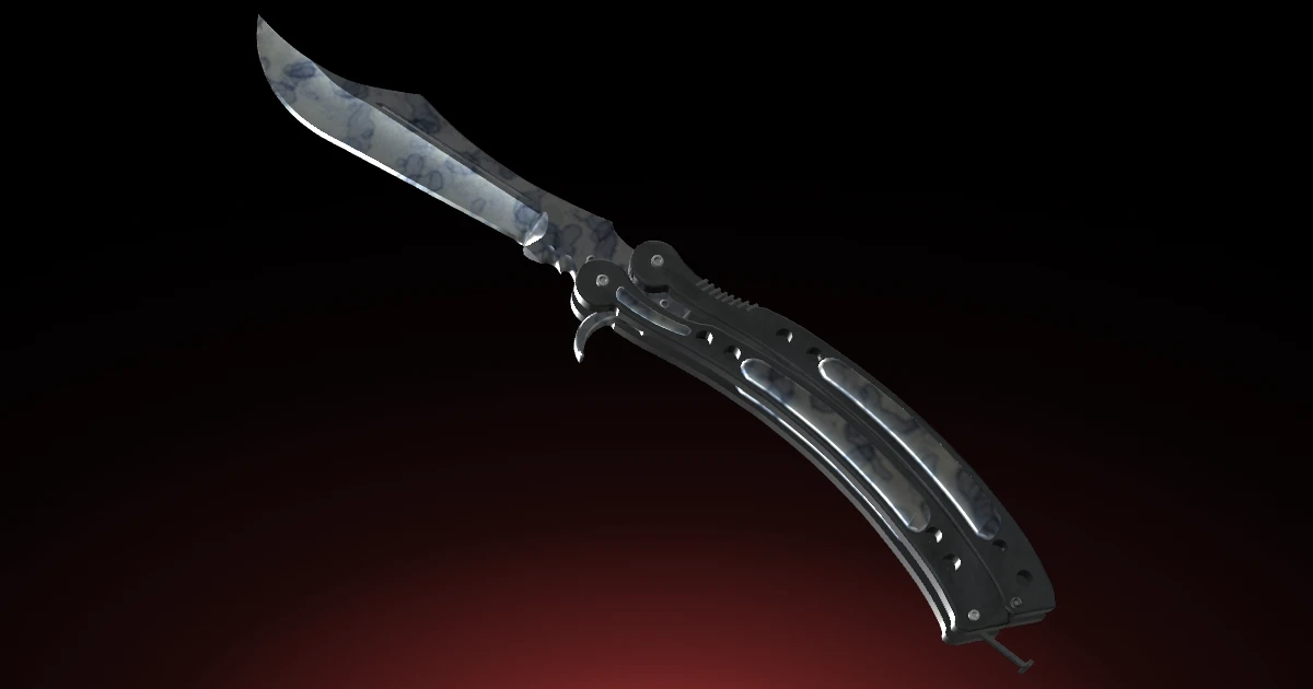 Butterfly Knife | Stained skin in CS2