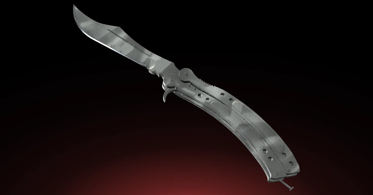 Butterfly Knife | Urban Masked skin in CS2