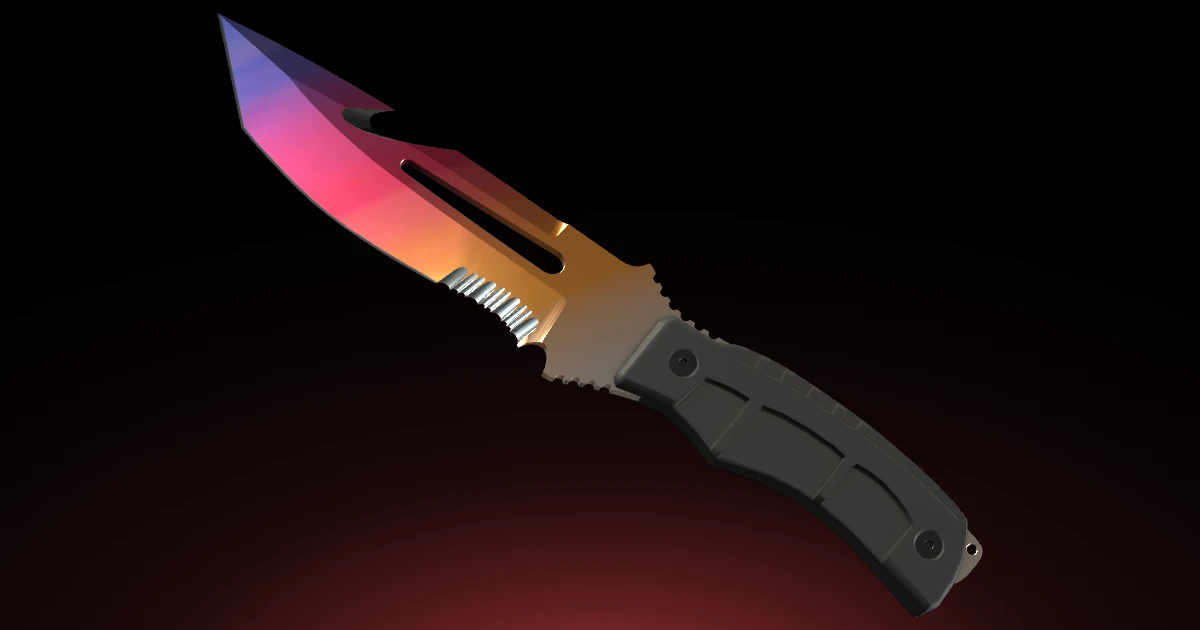 Survival Knife | Fade skin in CS2