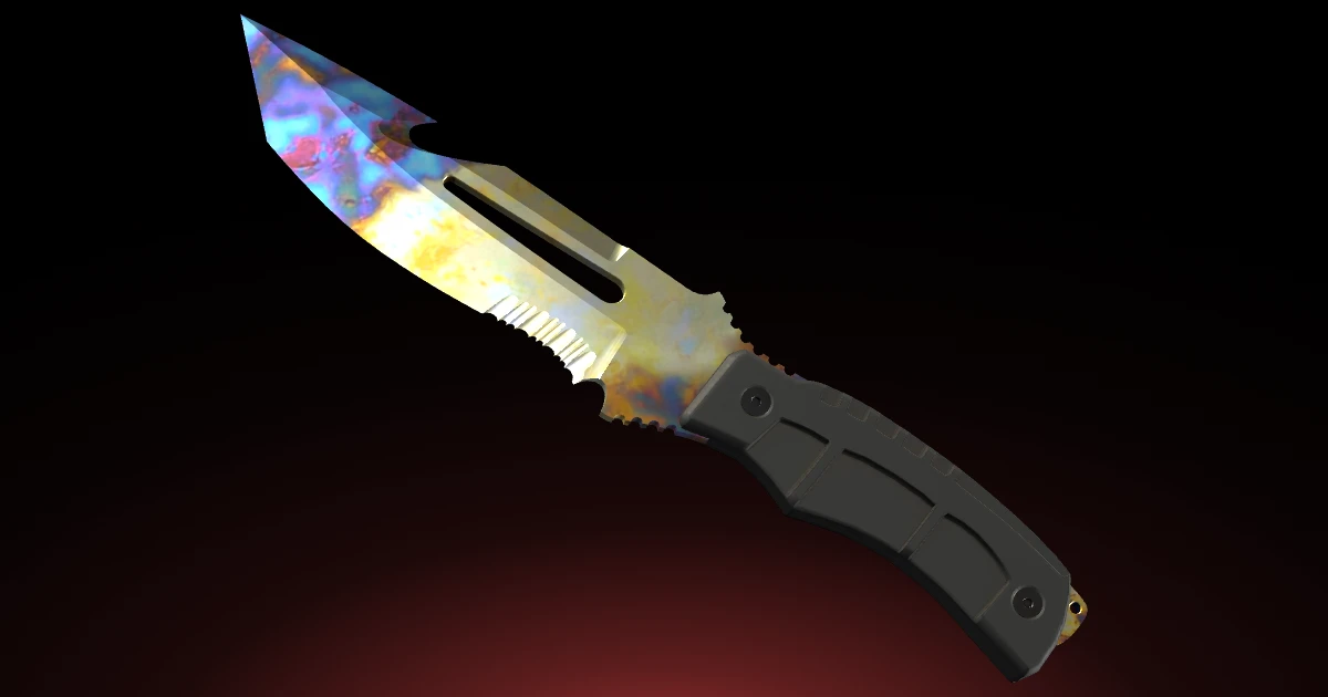 Survival Knife | Case Hardened skin in CS2