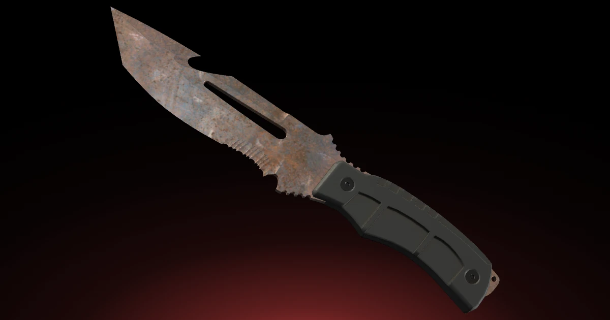 Survival Knife | Rust Coat skin in CS2