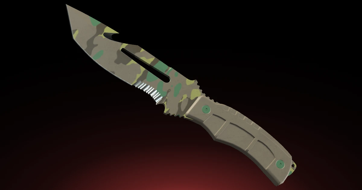 Survival Knife | Boreal Forest skin in CS2