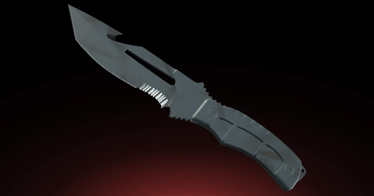 Survival Knife | Night Stripe skin in CS2