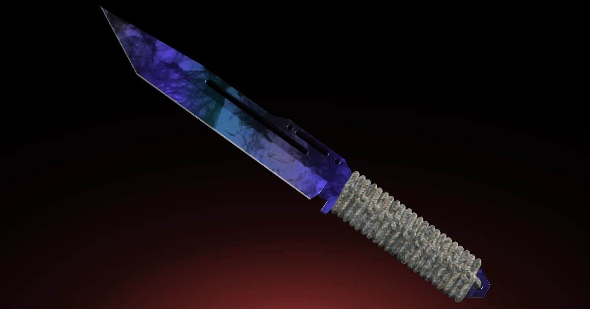 Paracord Knife | Doppler skin in CS2