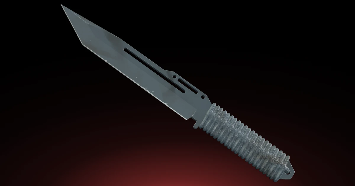 Paracord Knife | Night Stripe skin in CS2
