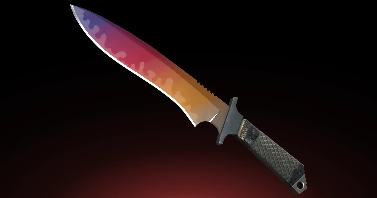 Classic Knife | Fade skin in CS2