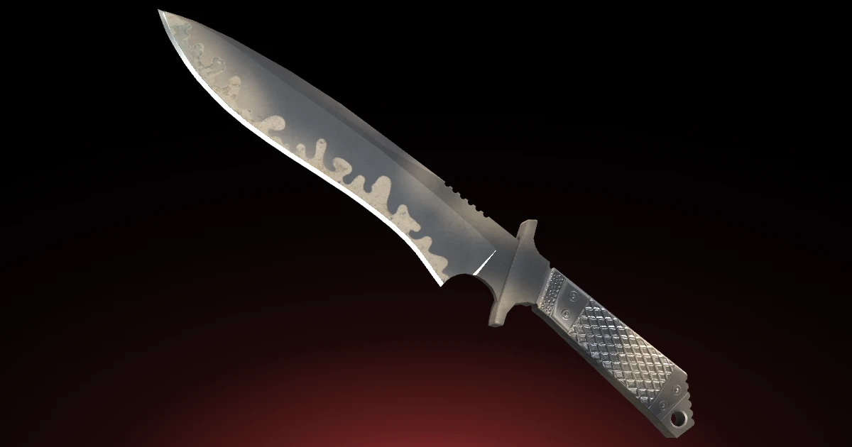 Classic Knife | Scorched skin in CS2