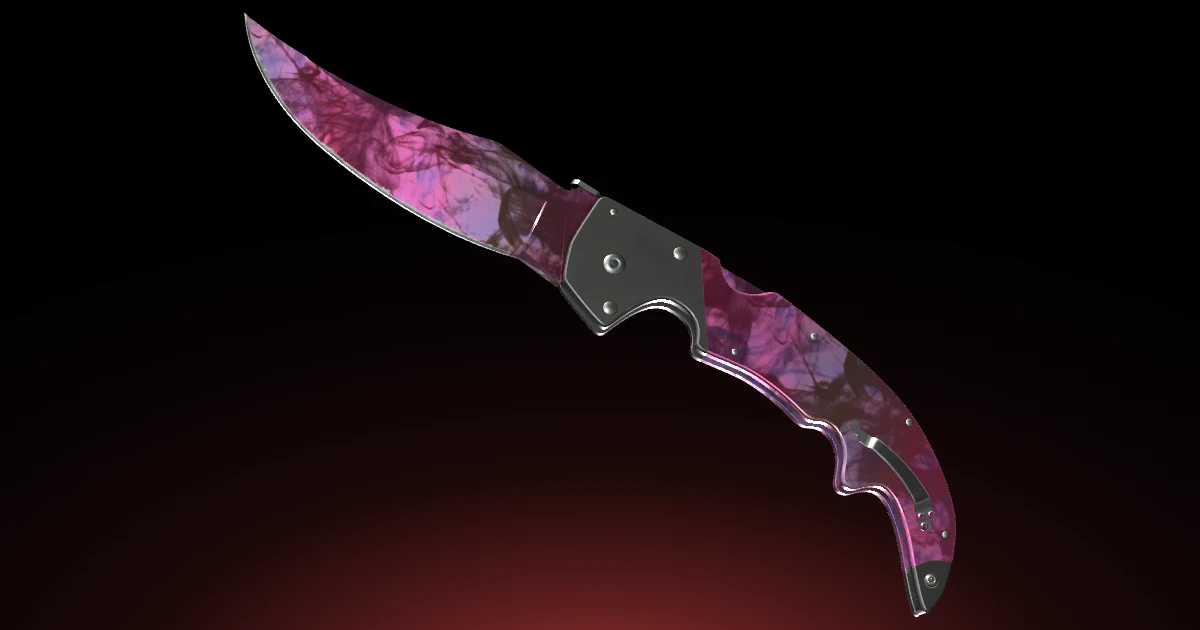 Falchion Knife | Doppler skin in CS2