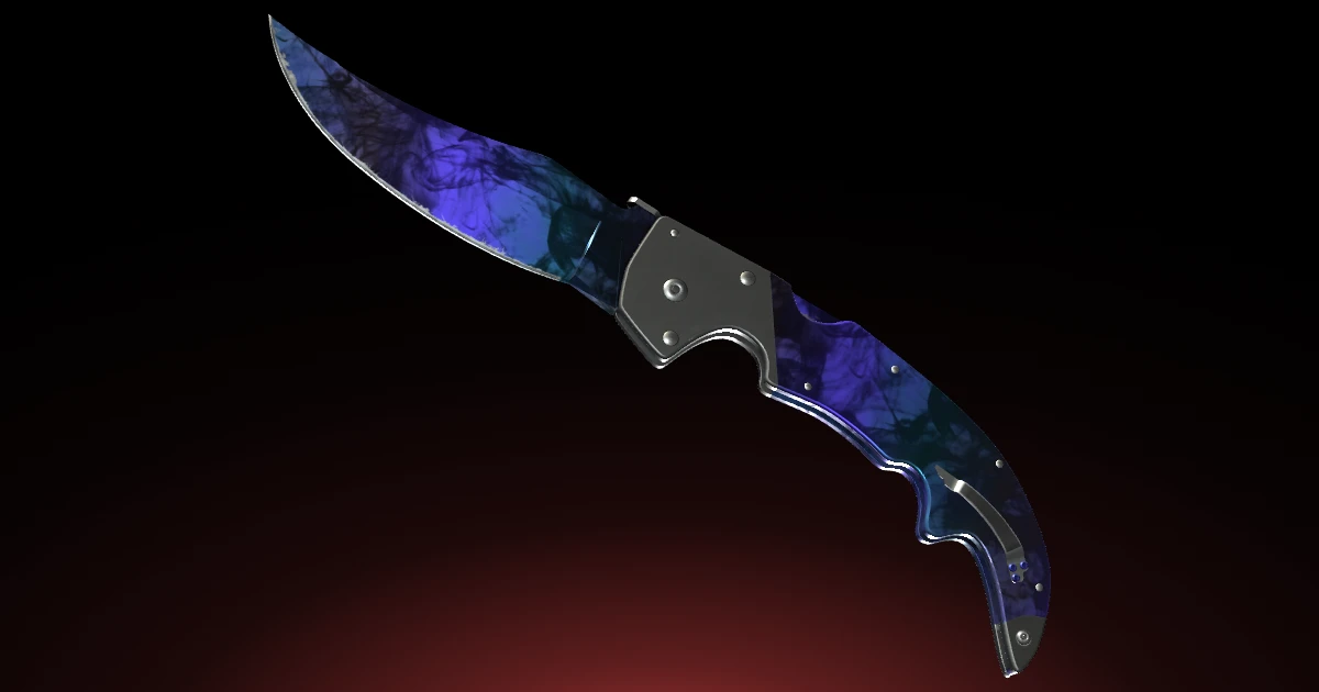 Falchion Knife | Doppler skin in CS2