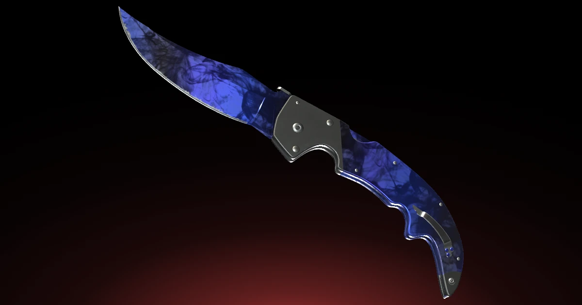Falchion Knife | Doppler skin in CS2