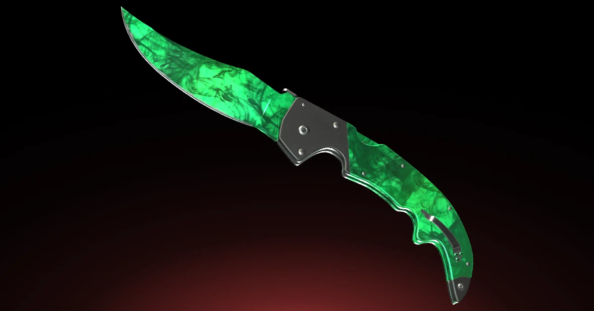 Falchion Knife | Gamma Doppler skin in CS2