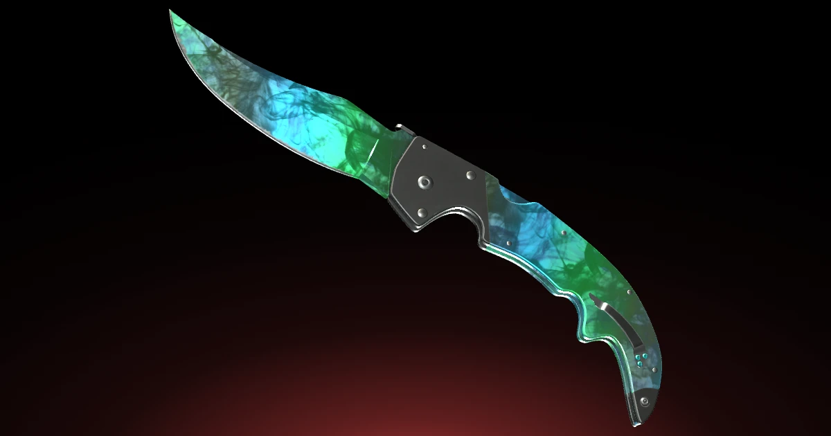 Falchion Knife | Gamma Doppler skin in CS2