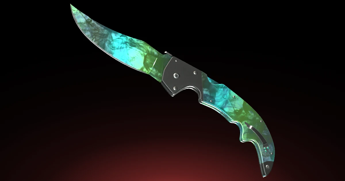Falchion Knife | Gamma Doppler skin in CS2