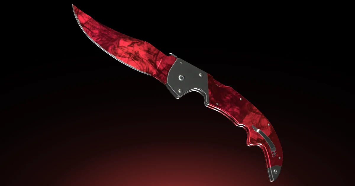 Falchion Knife | Doppler skin in CS2