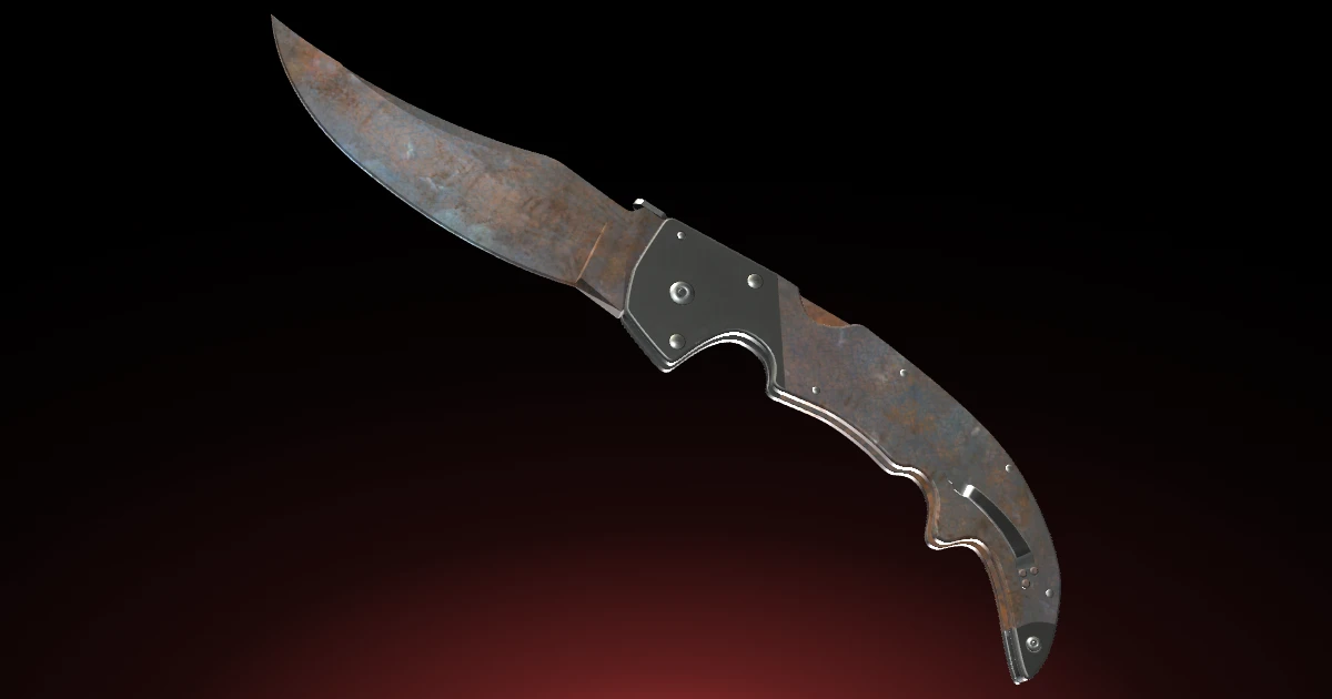 Falchion Knife | Rust Coat skin in CS2