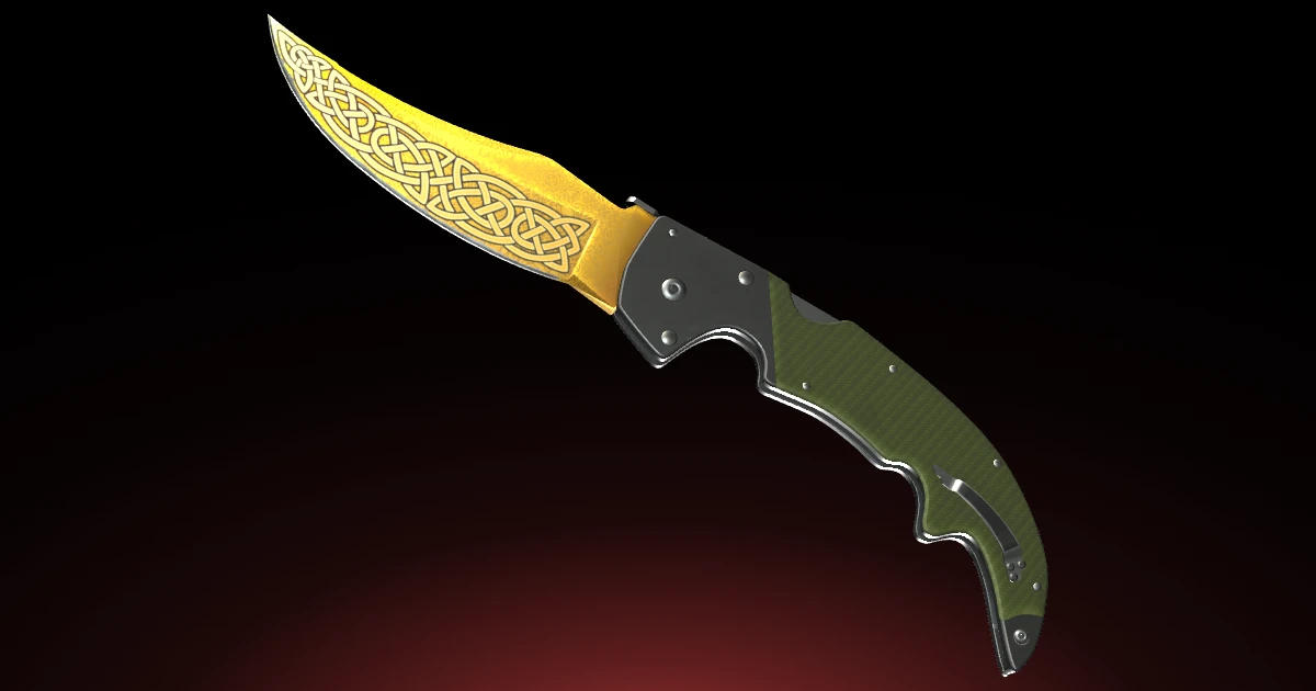 Falchion Knife | Lore skin in CS2