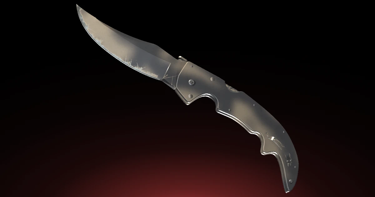 Falchion Knife | Scorched skin in CS2
