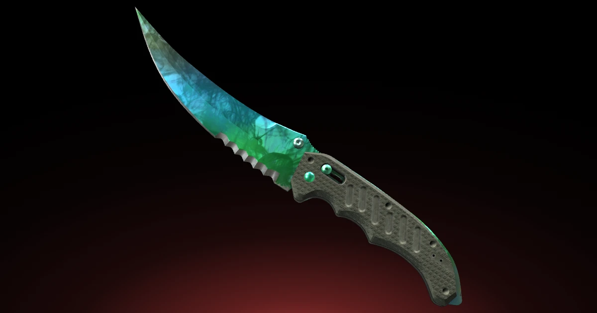 Flip Knife | Gamma Doppler skin in CS2