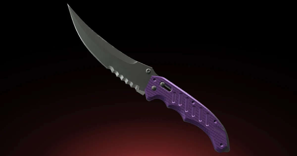 Flip Knife | Ultraviolet skin in CS2