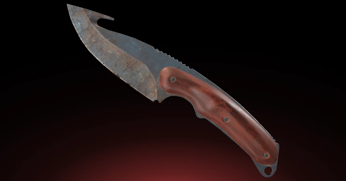 Gut Knife | Rust Coat skin in CS2