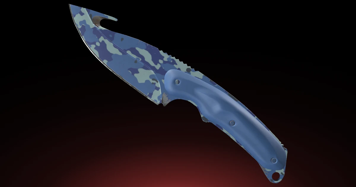 Gut Knife | Bright Water skin in CS2